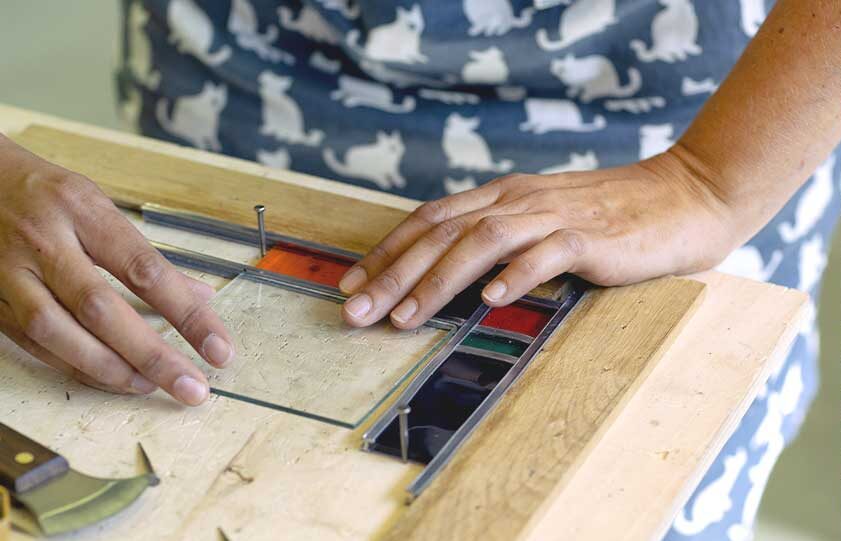 cours de vitrail traditionnel